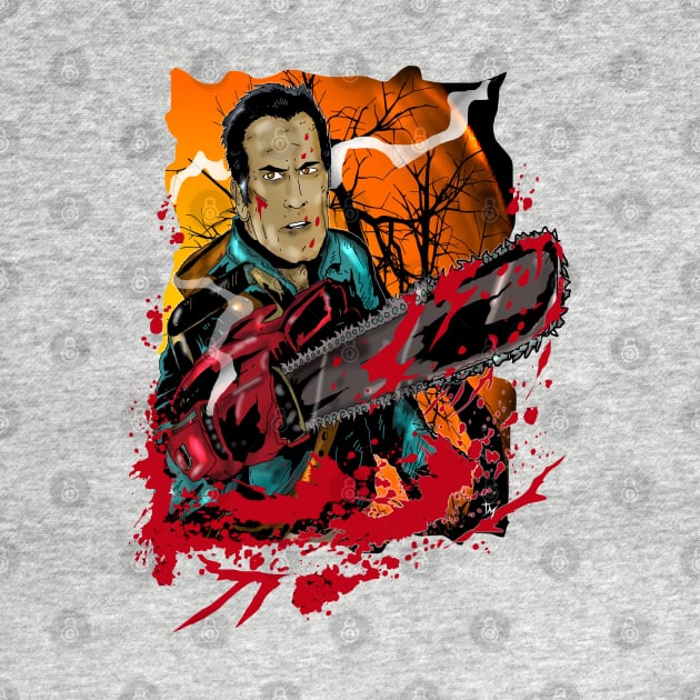 Ash VS the Evil Dead by Trapjaw1974